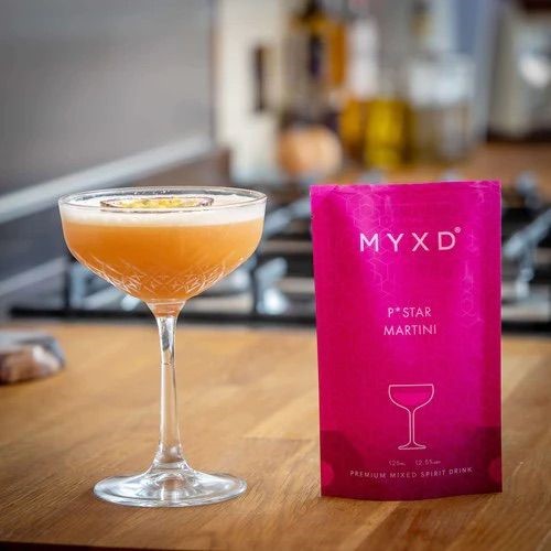 MYXD cocktail in a glass